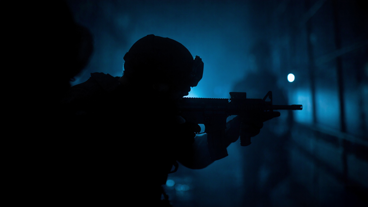 Military night vision operations